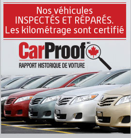 CarProof, Rapport historique de voiture chez Carrefour 40-640 Toyota CarProof, Rapport historique de voiture